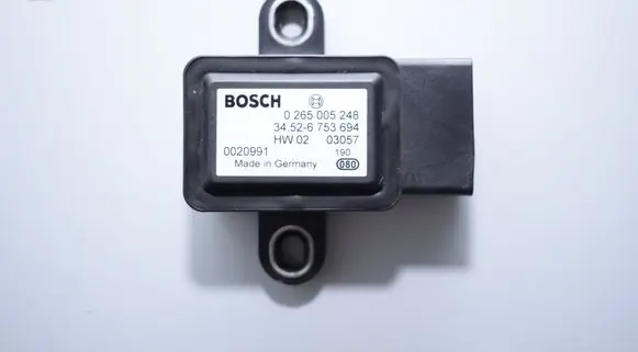 BMW X5 E53 ESP acceleration yaw rate sensor 0265005248 6753694