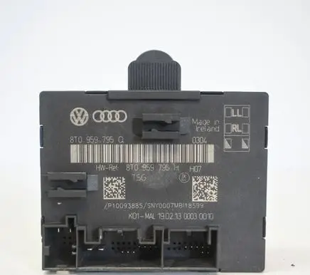 Audi A5 Sportback 8TA Door control unit/module 8T0959795Q 8T0959765H