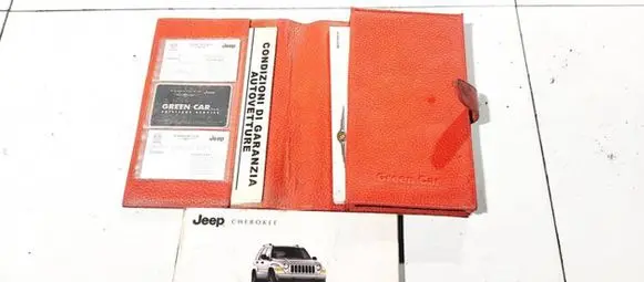 Jeep Cherokee Owners service history hand book 