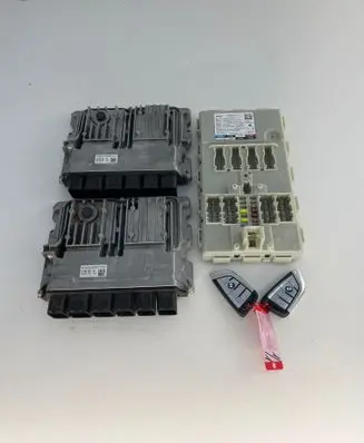 BMW M5 F90 Engine ECU kit and lock set 8801716 9600581563 0000341A
