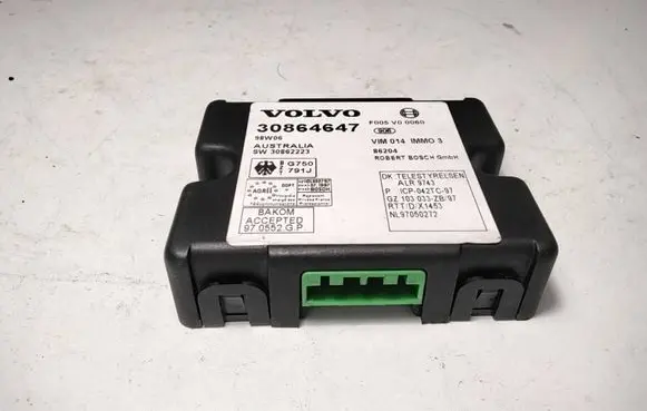 Volvo S40, V40 Immobilizer control unit/module 30864647 F005V00060 30862223