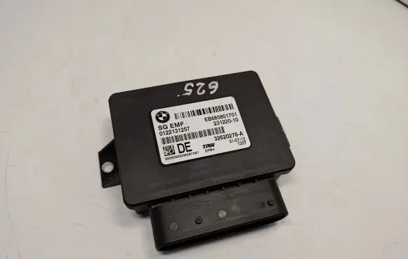 BMW 5 F10 F11 Rear brake EMF control unit/module 6858017 34436858017 34436887358