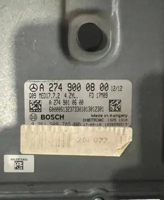 Mercedes-Benz C W205 Engine control unit/module A2749000800