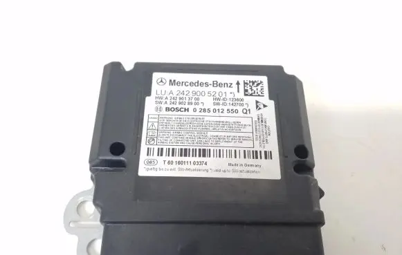 Mercedes-Benz B W246 W242 Airbag control unit/module A2429005201