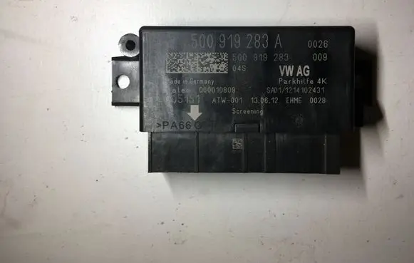 Skoda Octavia Mk3 (5E) Parking PDC control unit/module 5Q0919283A