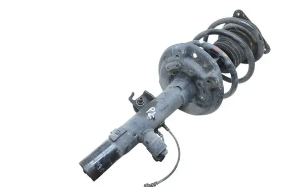 Front shock absorber with coil spring