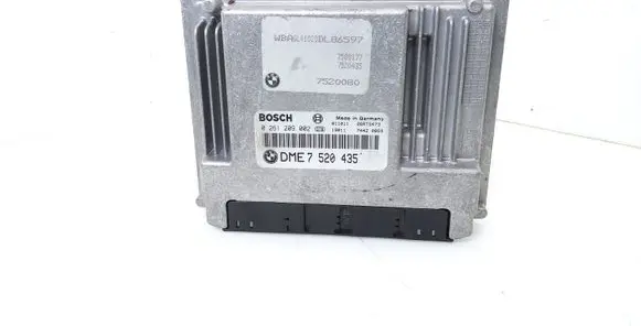 BMW 7 E65 E66 Engine control unit/module 7520435 0261209002 7520080