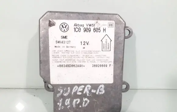Skoda Superb B5 (3U) Airbag control unit/module 1C0909605H