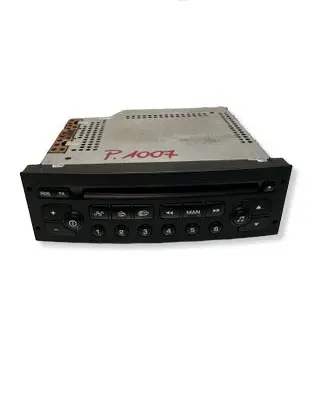 Peugeot 1007 Radio/CD/DVD/GPS head unit 96545978XT01