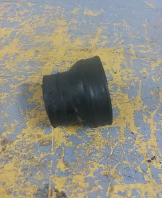 Volkswagen Touran I Turbo air intake inlet pipe/hose 416617