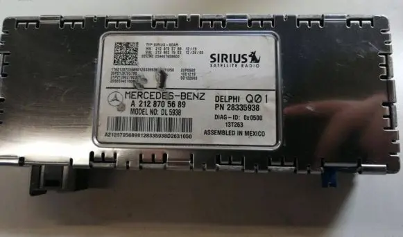 Mercedes-Benz GL X166 Other control units/modules A2128705689 28335938