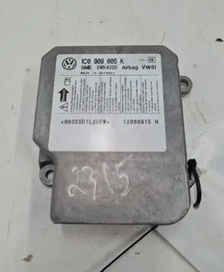 Volkswagen Polo IV 9N3 Airbag control unit/module 1C0909605K