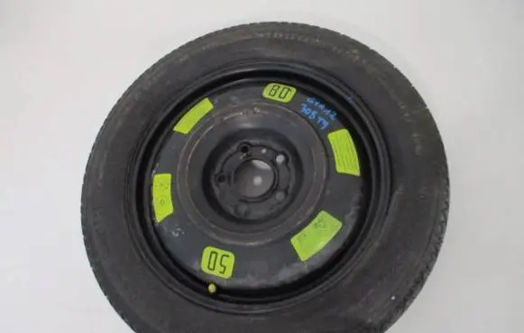 Peugeot 308 R16 spare wheel 