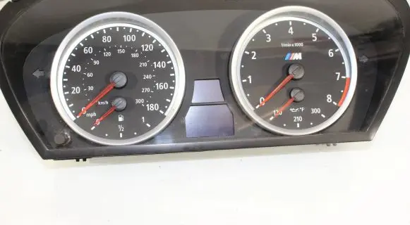 BMW X5M E70 Speedometer (instrument cluster) 62119218659 756619059 A2C53371763