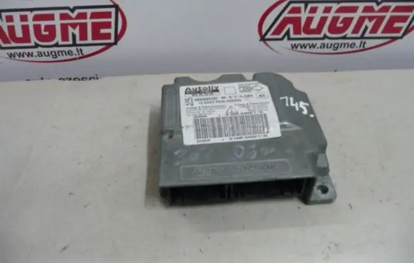 Peugeot 307 Airbag control unit/module 9655880780 603602600