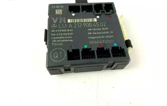 Mercedes-Benz E C207 W207 Door control unit/module A2129004502