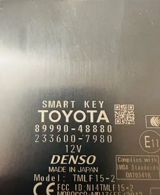 Lexus RX 450H Keyless (KESSY) go control unit/module 8999048880