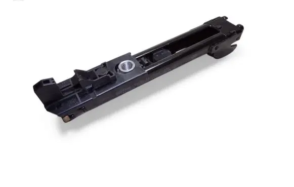 Volkswagen Golf V Seat belt adjustment rail 1T0857819