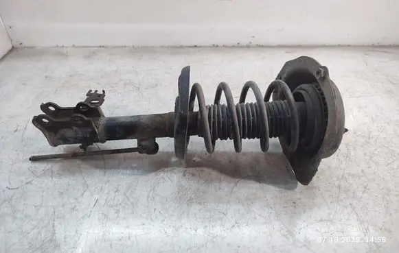Front shock absorber with coil spring