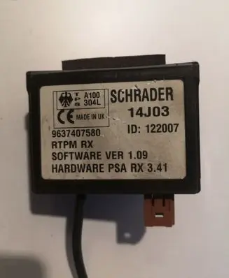 Peugeot 607 Door central lock control unit/module 9637407580