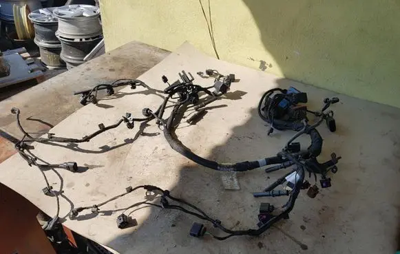 Engine installation wiring loom