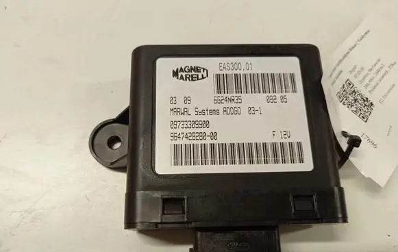 Peugeot 307 Fuel injection pump control unit/module 9647428280 09733309900 6G24NR35