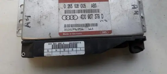 Audi A4 S4 B5 8D ABS control unit/module 0265108005 4D0907379D
