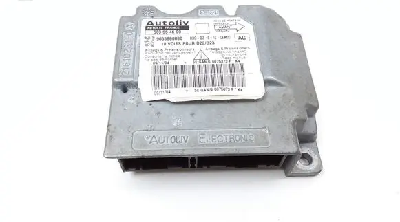 Peugeot 407 Airbag control unit/module 9655880880 603554600