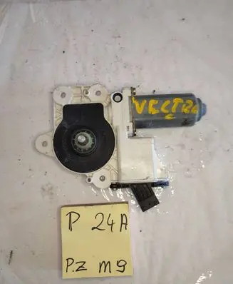 Opel Vectra C Front door window regulator with motor 24414776
