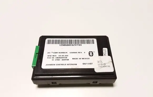 Mitsubishi Outlander Bluetooth control unit module 1298580 CB2BART06 279BBART06