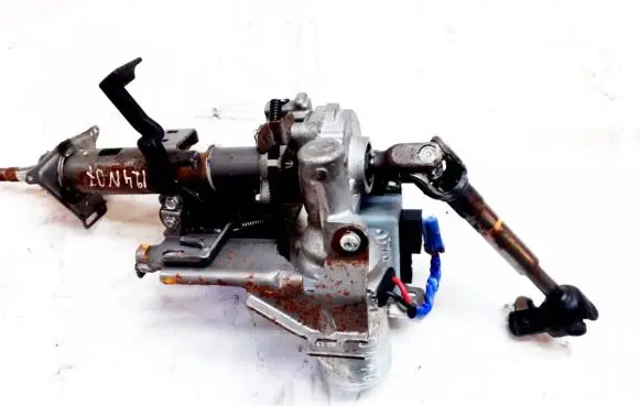 Steering wheel axle