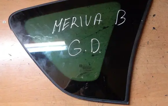 Opel Meriva B Side middle window/glass 43R000264