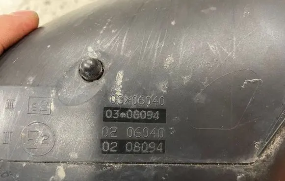 Peugeot 308 Front door electric wing mirror 0306040 0308094