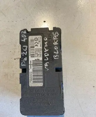 Peugeot 407 Tire pressure control unit 9655140080
