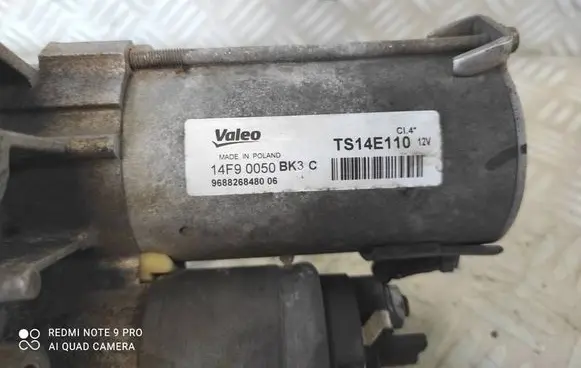 Peugeot Partner Starter motor 9688268480 14F90050BK3C