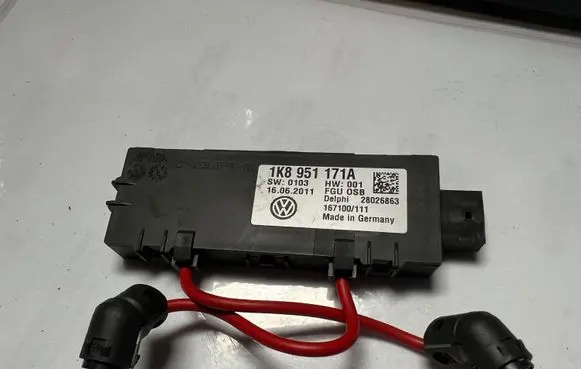 Volkswagen Polo V 6R Alarm movement detector/sensor 1K8951171A