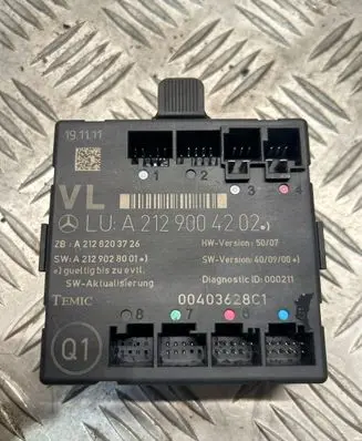 Mercedes-Benz E W212 Door control unit/module A2129004202 A2128203726 A2129028001