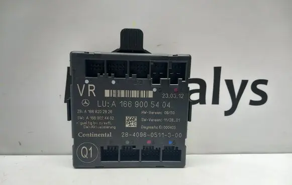 Mercedes-Benz ML W166 Door control unit/module A1669005404 1669005404 A1668202826