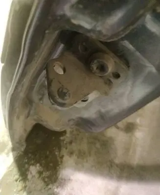 Audi A6 S6 C5 4B Rear door lower hinge