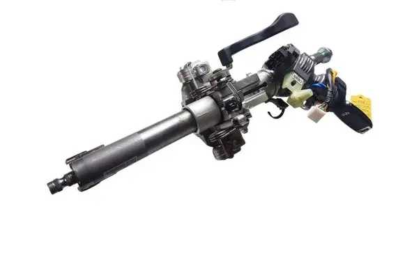 Steering wheel axle set