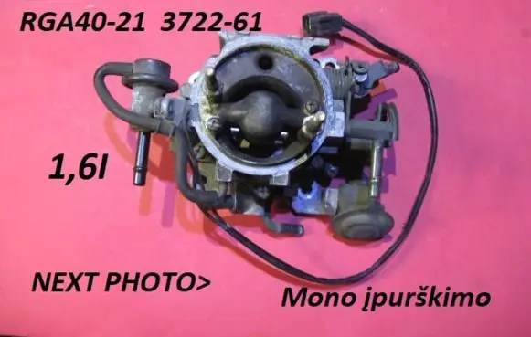 Nissan Sunny Carburettor RGA4021 372261