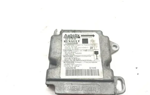 Renault Scenic I Airbag control unit/module 7700430060B 550629500