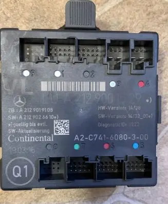 Mercedes-Benz E W212 Door control unit/module A2129001529
