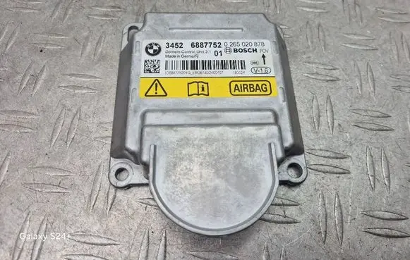 BMW 3 F30 F35 F31 Airbag control unit/module 6887752 34526887752 0265020878