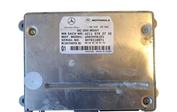 Mercedes-Benz E W211 Bluetooth control unit module A2118702726