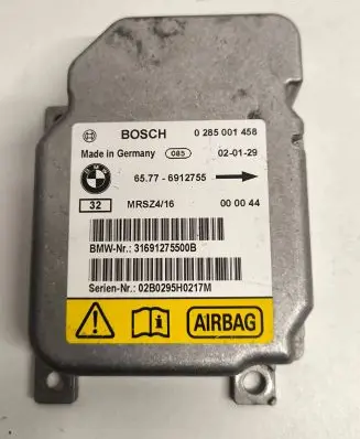 BMW X5 E53 Airbag control unit/module 6912755 31691275500B 0285001458
