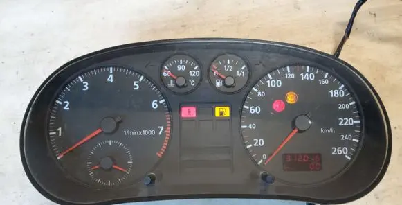 Audi A3 S3 8L Speedometer (instrument cluster) 8L0919860A