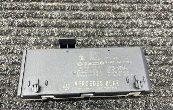 Mercedes-Benz S W222 Tailgate/trunk control unit/module A2229008704 2841017508300 01402632