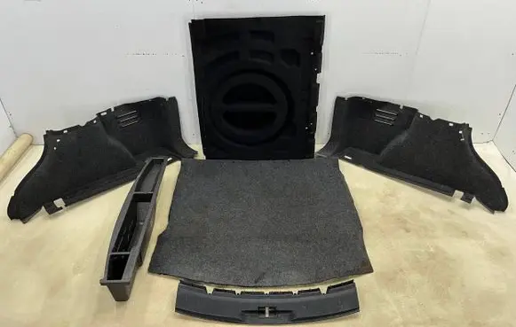 Renault Megane II Tailgate/boot cover trim set 8200128509 8200128487 8200128697