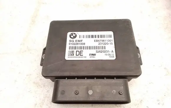 BMW 5 F10 F11 Hand brake control module EB679811301 0102281008 32620231A